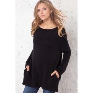 Wooden Ships Whitney Pocket Tunic Sweater Size XS
